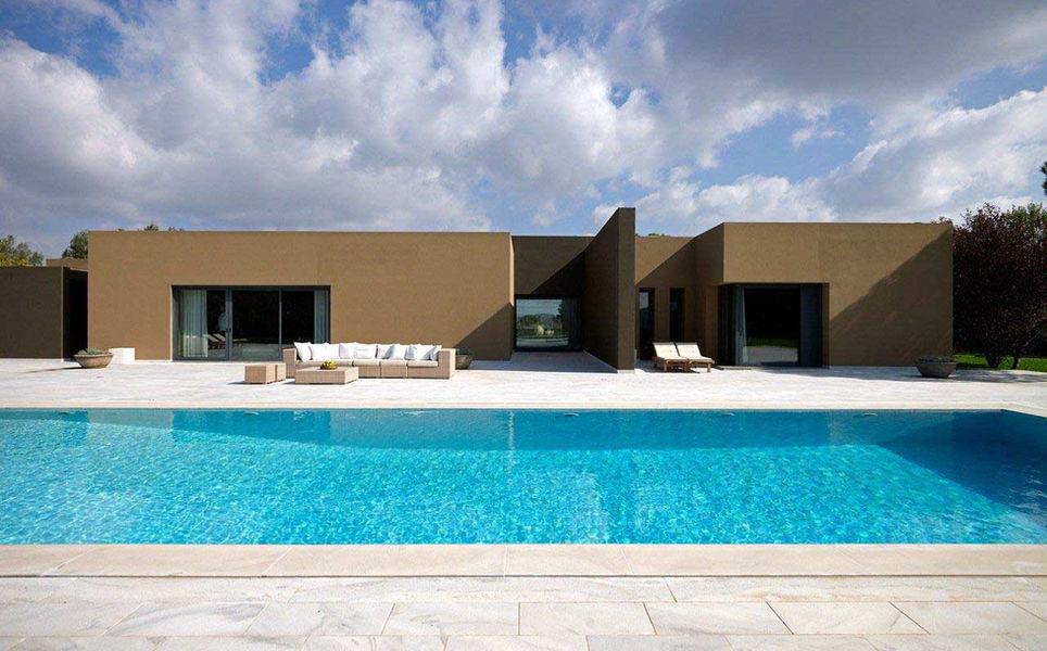 Contemporary villa with a swimming pool, developed by Panou Properties